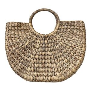 Putu by J. Maclean Woven Straw Tote Bag | Boho Summer Beach Purse